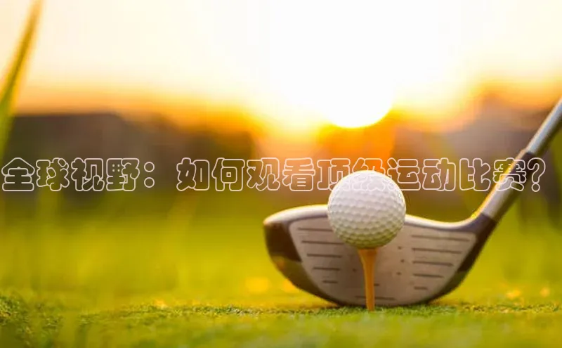 全球视野：如何观看顶级运动比赛？